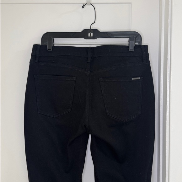 WHBM Mid-rise Slim Bootcut jeans, black, size 10L - Picture 11 of 14